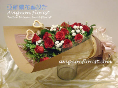 Bouquet of red roses | Taipei Flowers