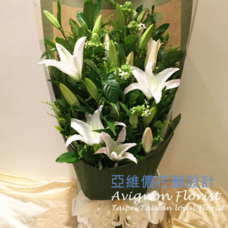 A bouquet of lilies
