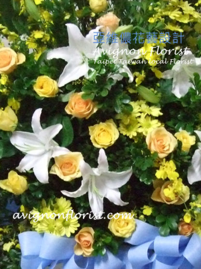 Close up of Funeral flowers | Taipei Taiwan