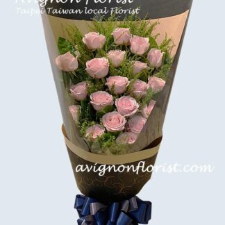 Pink Rose Bouquet | Taipei, Taiwan