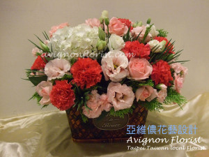 Appreciation Mother's Day flowers Taipei