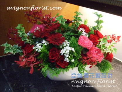 Arrangement of red roses |Neihu Taiwan